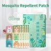 Timubike 60pcs/box Mosquito Repellent Stickers Cartoon Anti Mosquito Plaster Pure Plant Essential Oil Stickers For Baby Kid