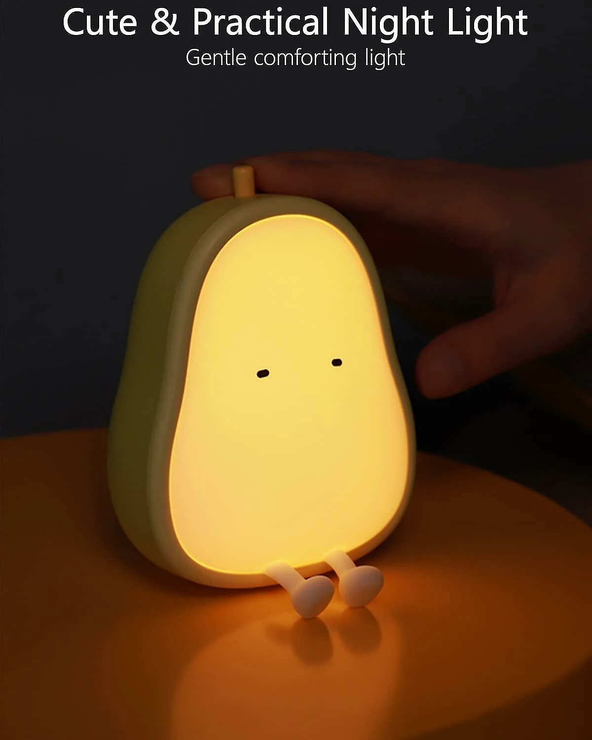 Unbranded Baby Night Light, Rechargeable Child Night Light, Usb Night Light, Portable Silicone Night Light Girl Boy Adult Gift Baby Girl Boy, Baby Room And Livi - Image 2