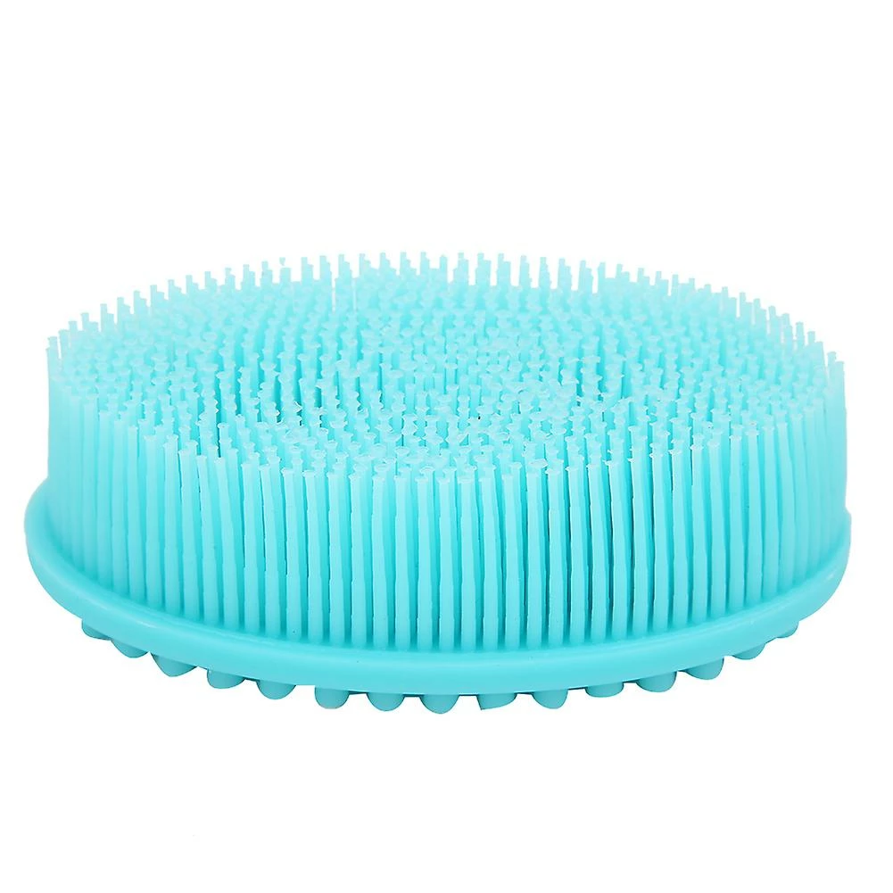 Gegong Silicone Soft Baby Bath Brush Infant Scalp Body Massage Skin Cleaning Shower Brushblue - Image 2
