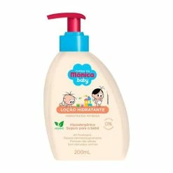 Loção Hidratante Turma Da Mônica Baby Hidratação Intensa Vegano 200ml - Turma Da Monica