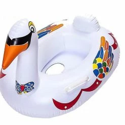 Sitabo Swan Inflatable Pool Swimming Ring Floating Baby Kids Seat Boat