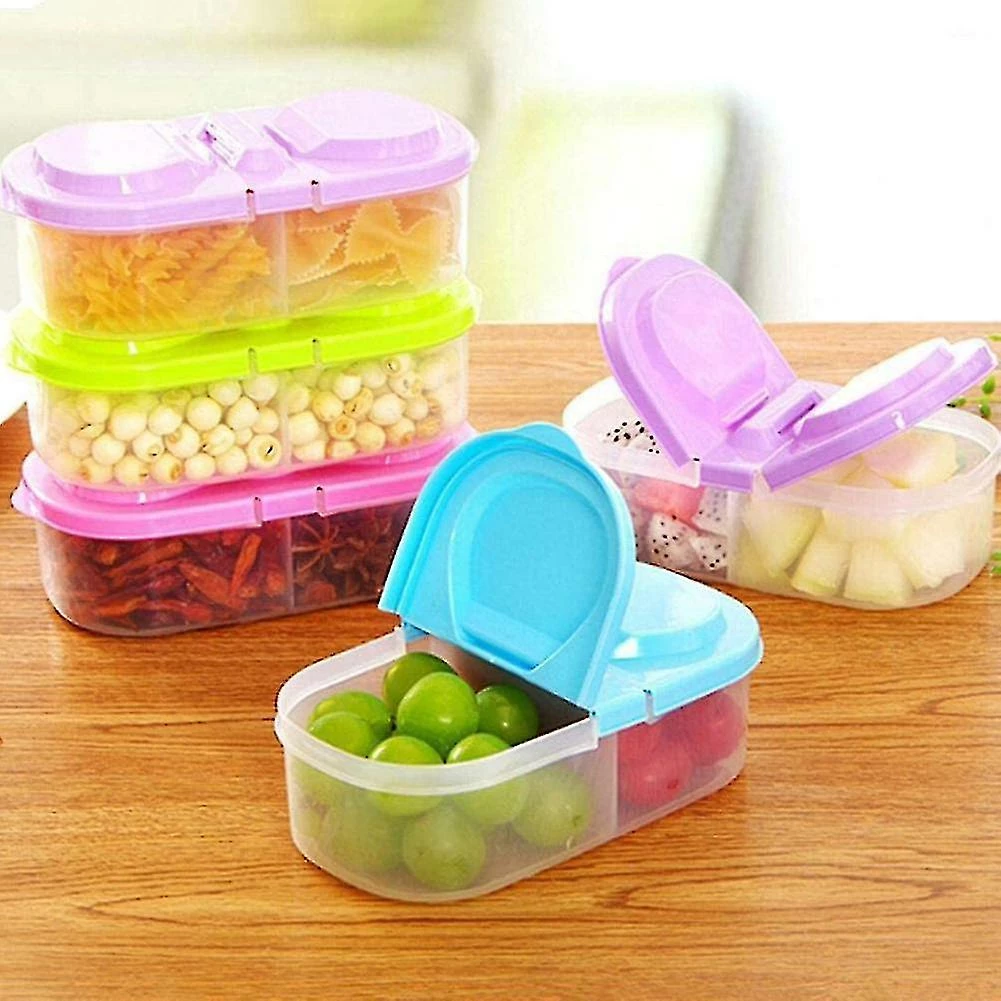 Unbranded Food Storage Box Home Kitchen Container Sauce Box Case Food Savers Storage Containersgreen1pcs - Image 3
