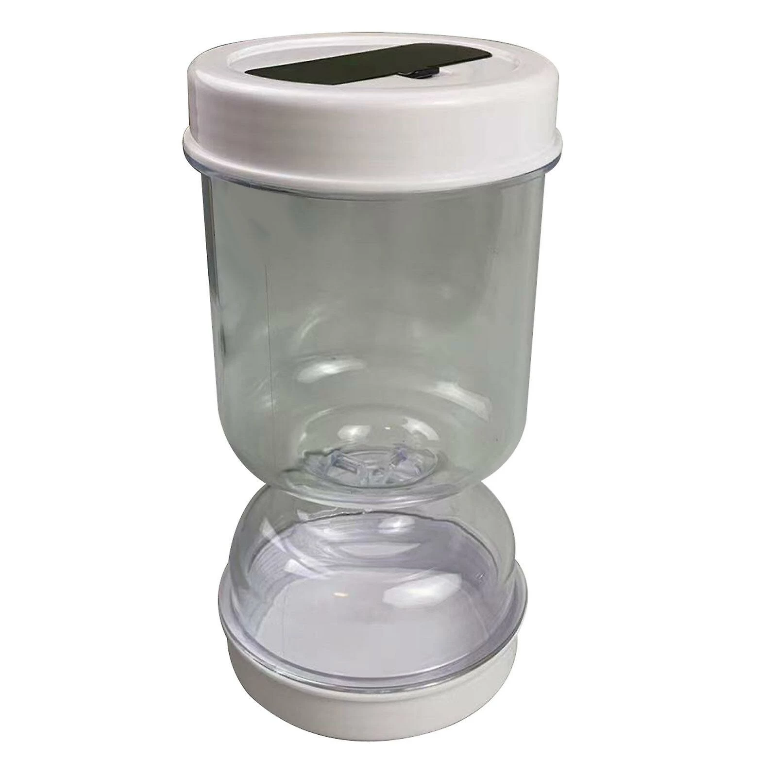 Unbranded Pickle And Olive Hourglass Jar With Leakproof Design And Dry/wet Separation For Airtight Food Storage - Upgraded Kimchi Container