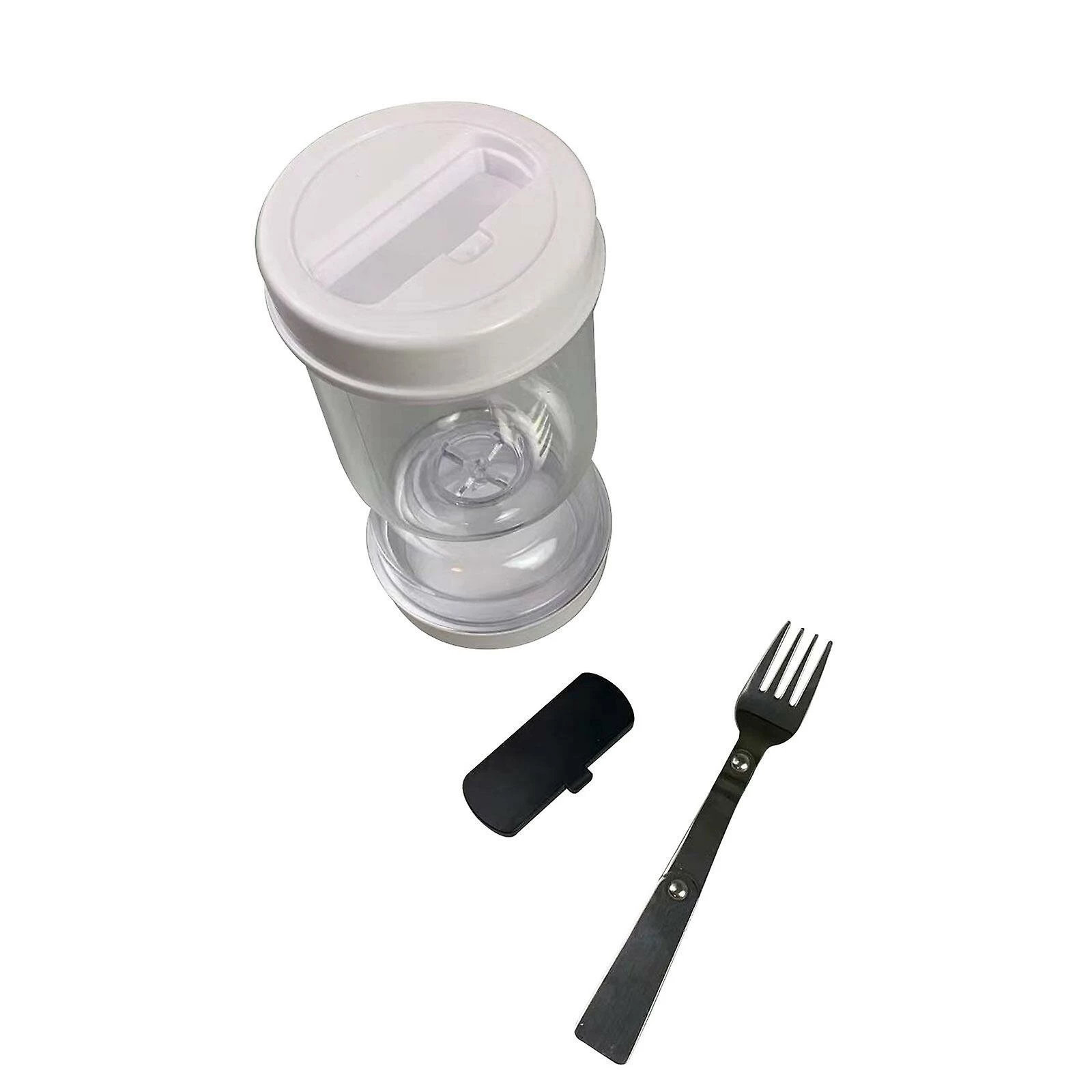 Unbranded Pickle And Olive Hourglass Jar With Leakproof Design And Dry/wet Separation For Airtight Food Storage - Upgraded Kimchi Container - Image 3