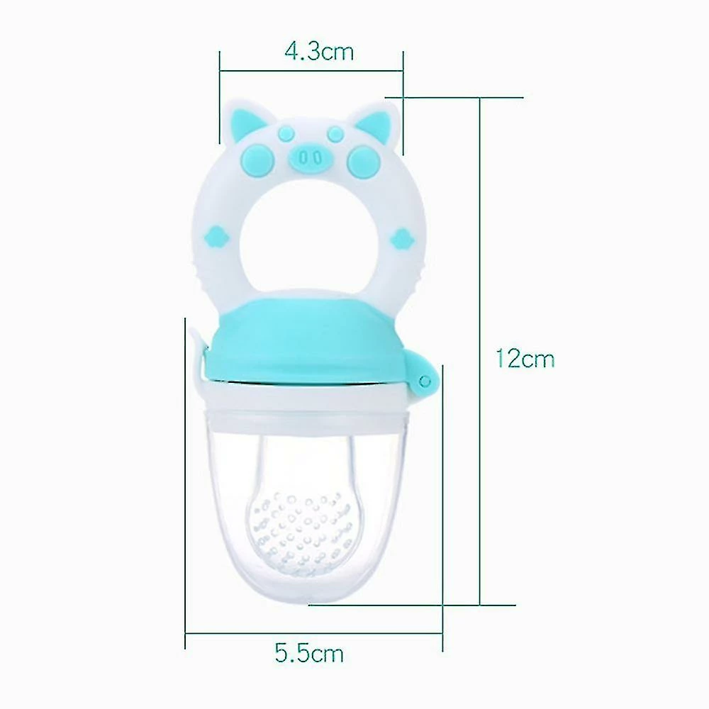 Unbranded 2-pack Baby Fruit Food Feeder Pacifier - Fresh Food Feeder, Infant Fruit Teething Teether Toy For 4-24 Months, For Toddlers & Kids & Babies-- - Image 4