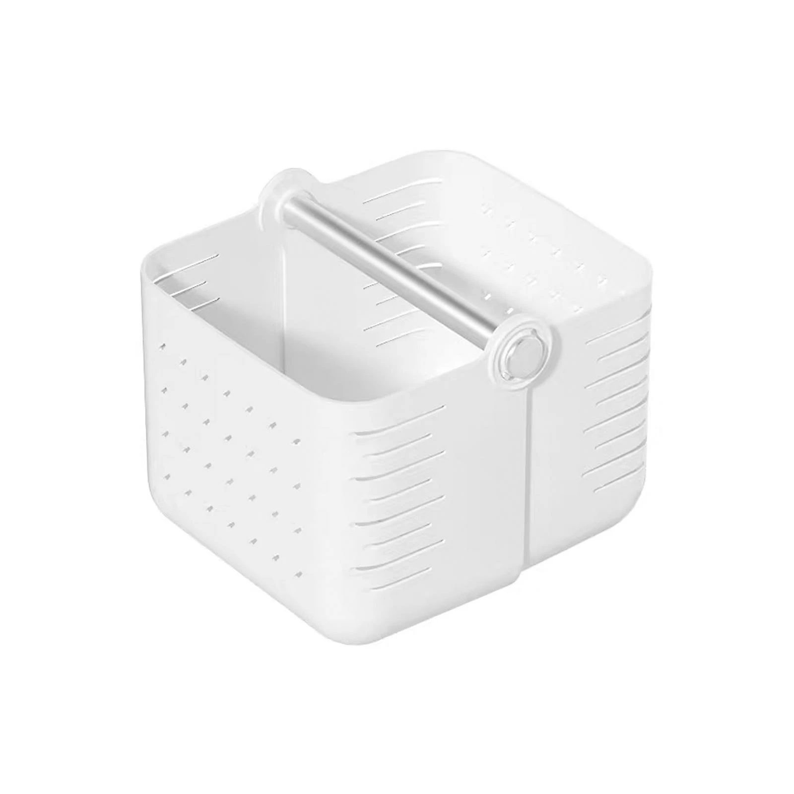 Unbranded Rotary Folding Storage Basket For Fruits Vegetables Food On Countertop Sink, Large Capacity Container With Quick Drain Holes, Multipurpose Organizer