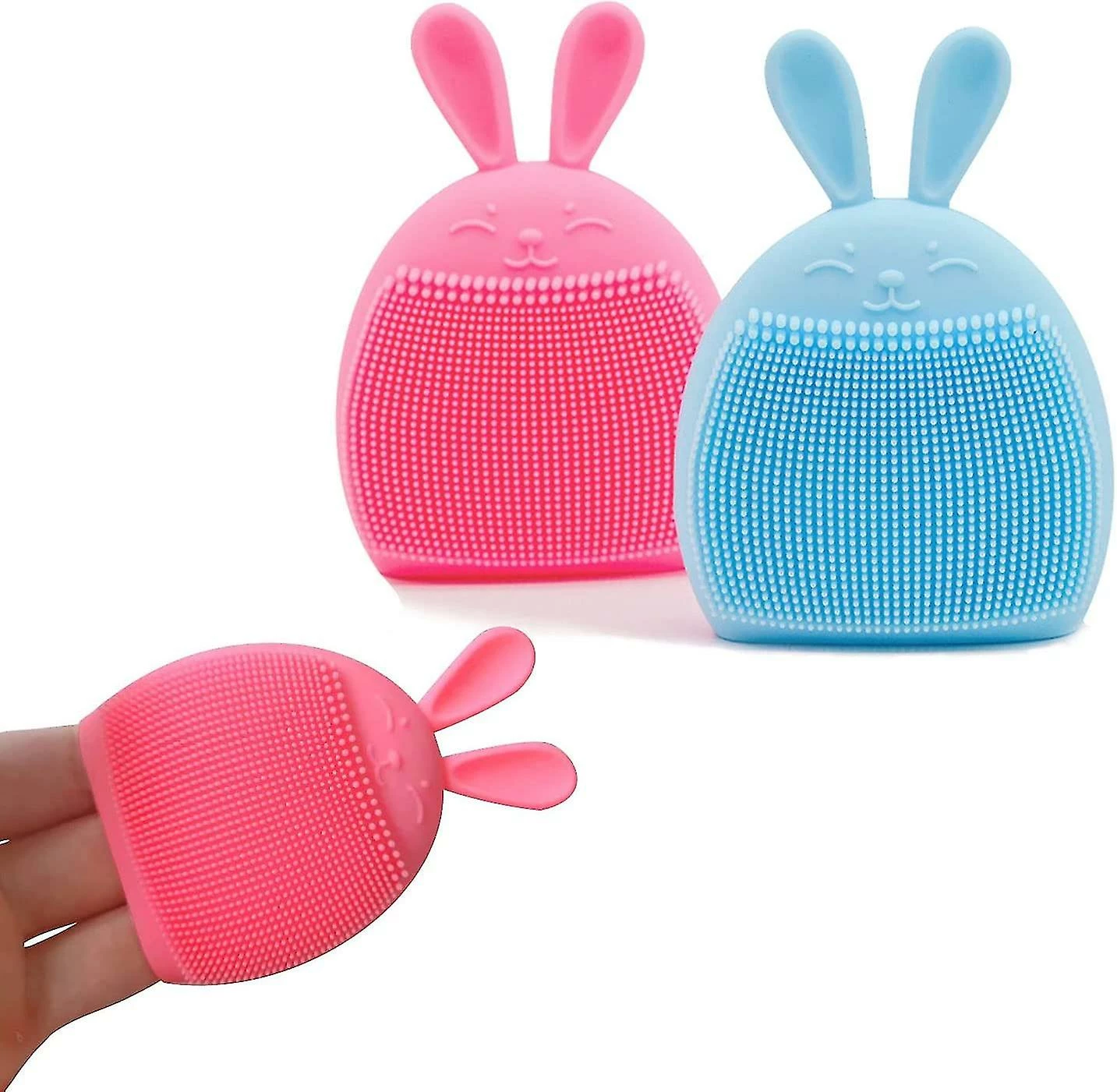 Unbranded Baby Bath Brush, Cradle Cap Brush For Baby, Friendly Silicone Massage Brush, Soft Silicone Scrubbers Exfoliator Brush The Skin Soother Baby Essential