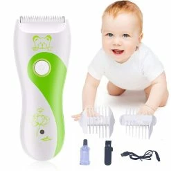 Damai Baby Hair Clipper, Baby Quiet Hair Clipper, Usb Rechargeable Waterproof Baby Hair Trimmer, Hair Cutting Professional Choice, Cordel Sem Fio Para