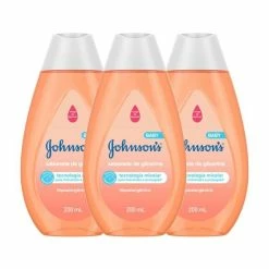 Kit Com 3 Sabonetes Líquidos Johnson's Baby Cabeça Aos Pés