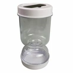 Unbranded Pickle And Olive Hourglass Jar Pickle Grabber, Juice Separator, Pickle Container, Kimchi Jar For Airtight Food Storage