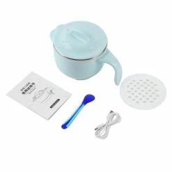 Clloio Stainless Steel Baby Feeding Bowl Kid Music Heat Preservation Food Warming Bowl Usb Charging