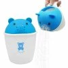 Unbranded Baby Bath Rinse Cup - Little Bear Cartoon Baby Shower Cups With Handle - Bath Rinser Pail To Wash Hair And Wash Out Shampoo By Protecting Infant Eyes