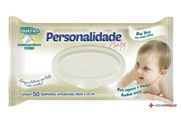 Lenço Umedecido Personalidade Baby 50Un - Eurofral - Image 2