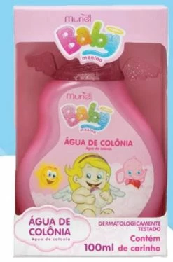 Colonia De Bebe Anjinho Muriel Baby De 100 Ml