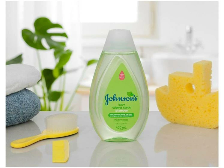 Johnson's Baby Shampoo Johnsons Baby Cabelos Claros 400ml - Image 2