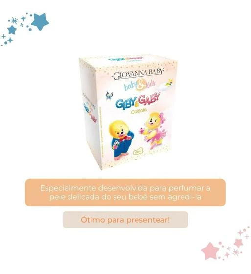 Colonia Bebê Unissex Giovanna Baby Giby E Gaby 120Ml - Image 2