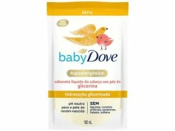 Sabonete Líquido Infantil Baby Dove - Hidratação Glicerinada 180ml