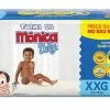 Fralda Turma Da Monica Baby Tamanho RN, P,M,G,XG, XXG - Turma Da Mônica