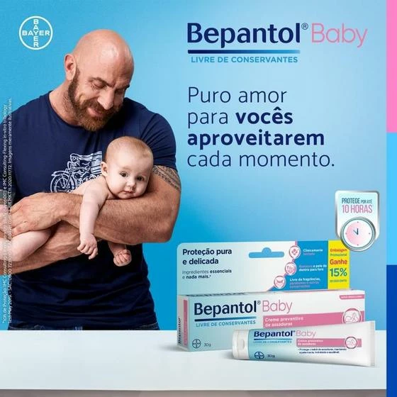 Creme Preventivo De Assaduras Bepantol Baby 30g - Ganhe 15% De Desconto - Image 5