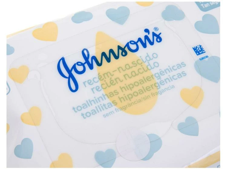 Lenços Umedecidos Johnsons Baby Recém-Nascido - Sem Fragrância 48 Unidades - Johnson'S Baby - Image 6