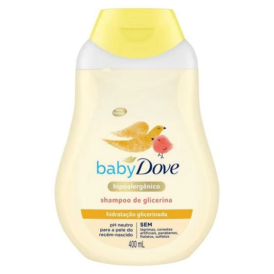 Shampoo De Glicerina Baby Dove Hidratação Glicerinada 400ml - Image 2