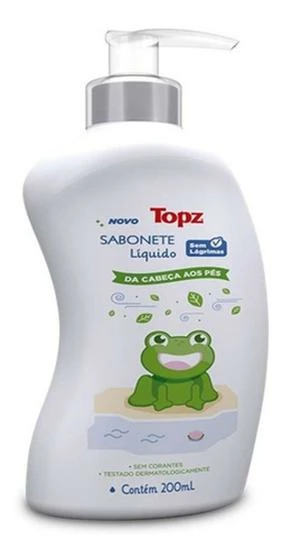 Kit C/ 02 Sabonete Líquido Da Cabeça Ao Pés - Topz Baby - Cremer - Image 6