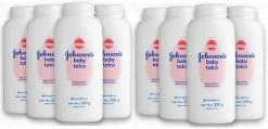 Johnson's Baby Talco Infantil Johnsons Baby Pura Proteção 200 Gr X 8 - Johsons