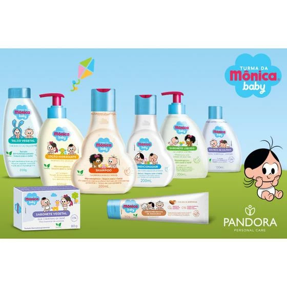 Shampoo Camomila Para Cabelinhos Claros Turma Da Monica Baby - TURMA DA MONICA BABY - Image 3