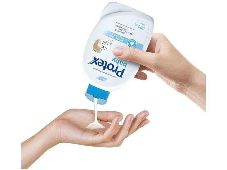 Loção Hidratante Para Bebê Protex Baby - Proteção Delicada 200ml - Image 3