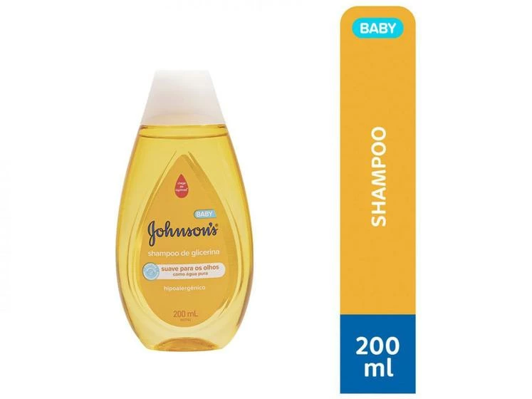 Johnson's Baby Shampoo Infantil Johnsons Baby Gold - 200ml - Image 3