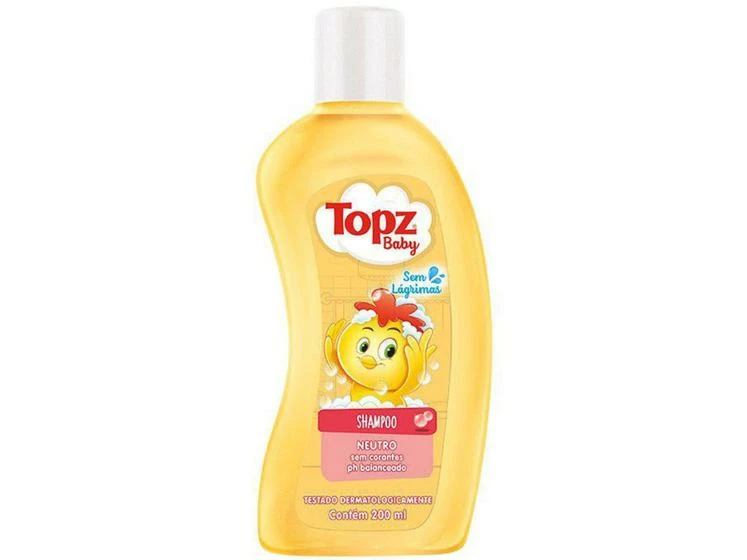 Shampoo Infantil Topz Baby Neutro 200ml