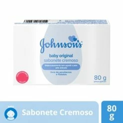 Sabonete Em Barra Johnson's Baby Original 80g - JOHNSON E JOHNSON