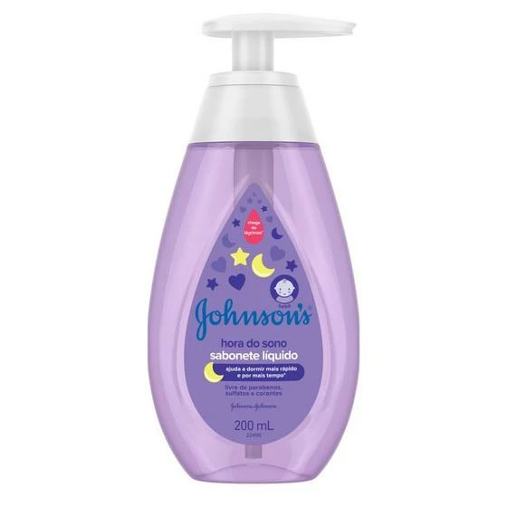 Sabonete Líquido Johnson's Baby Hora Do Sono 200ml - JOHNSON & JOHNSON