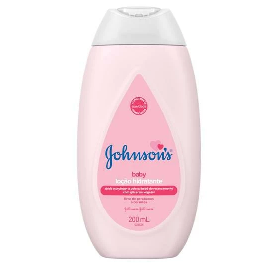 Creme Hidratante Corporal Johnson's Baby 200ml - Johnsons Baby