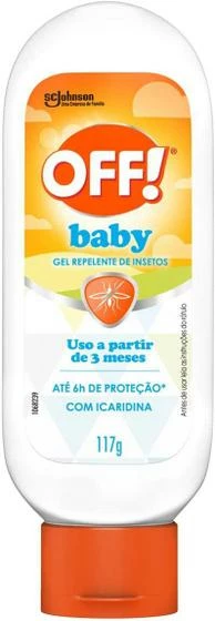OFF!® Repelente De Insetos Infantil Off! Baby Gel 117g - S C JOHNSON DISTRIBUICAO LTDA