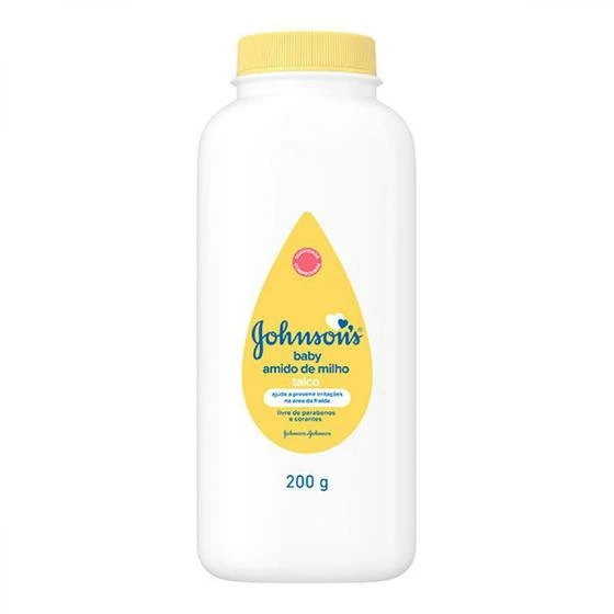 Johnson & Johnson Talco Johnsons Baby Amido De Milho 200g - Johnson&johnson