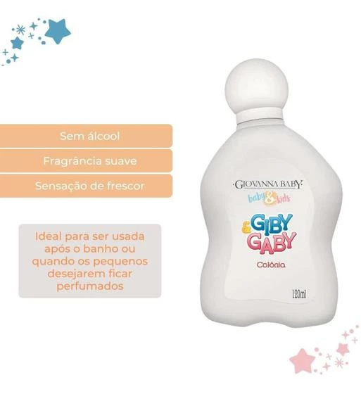 Colonia Bebê Unissex Giovanna Baby Giby E Gaby 120Ml - Image 3