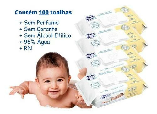 Pampers® Kit 3 Pacotes De Lenço Umidecido Recém Nascido Baby Byn RN - Image 8