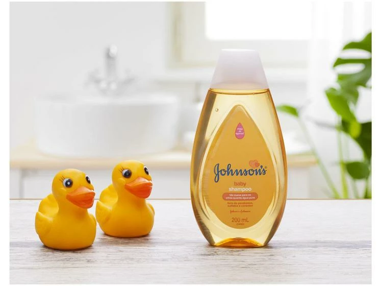 Johnson's Baby Shampoo Infantil Johnsons Baby Gold - 200ml - Image 2