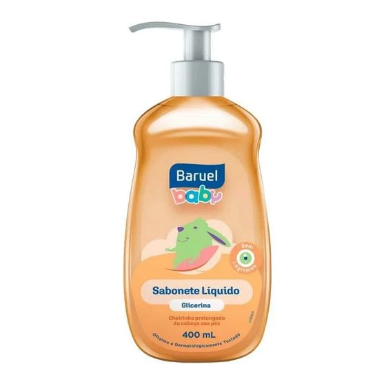 Sabonete Líquido Baruel Baby Glicerina Com 400ml