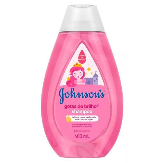 Shampoo Johnson's Baby Gotas De Brilho 400ml - Johnsons Baby